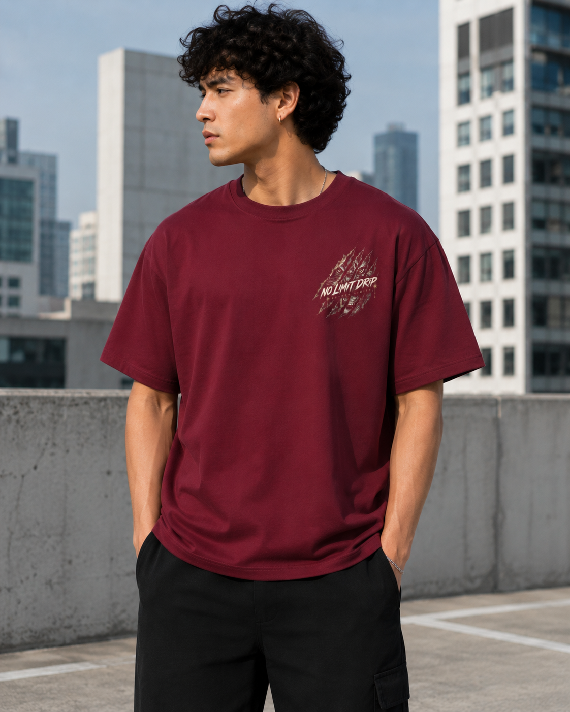 Burn Scar Heavyweight Tee