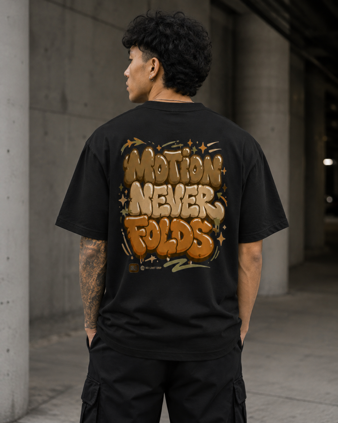 Motion Never Folds Tee