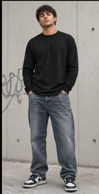 Men's heavyweight long sleeve t-shirt