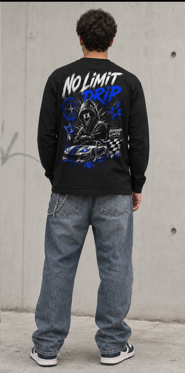 Men's heavyweight long sleeve t-shirt
