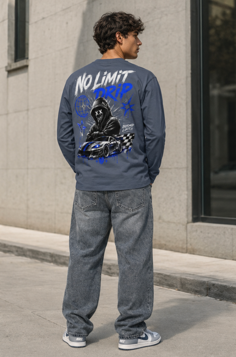 Men's heavyweight long sleeve t-shirt