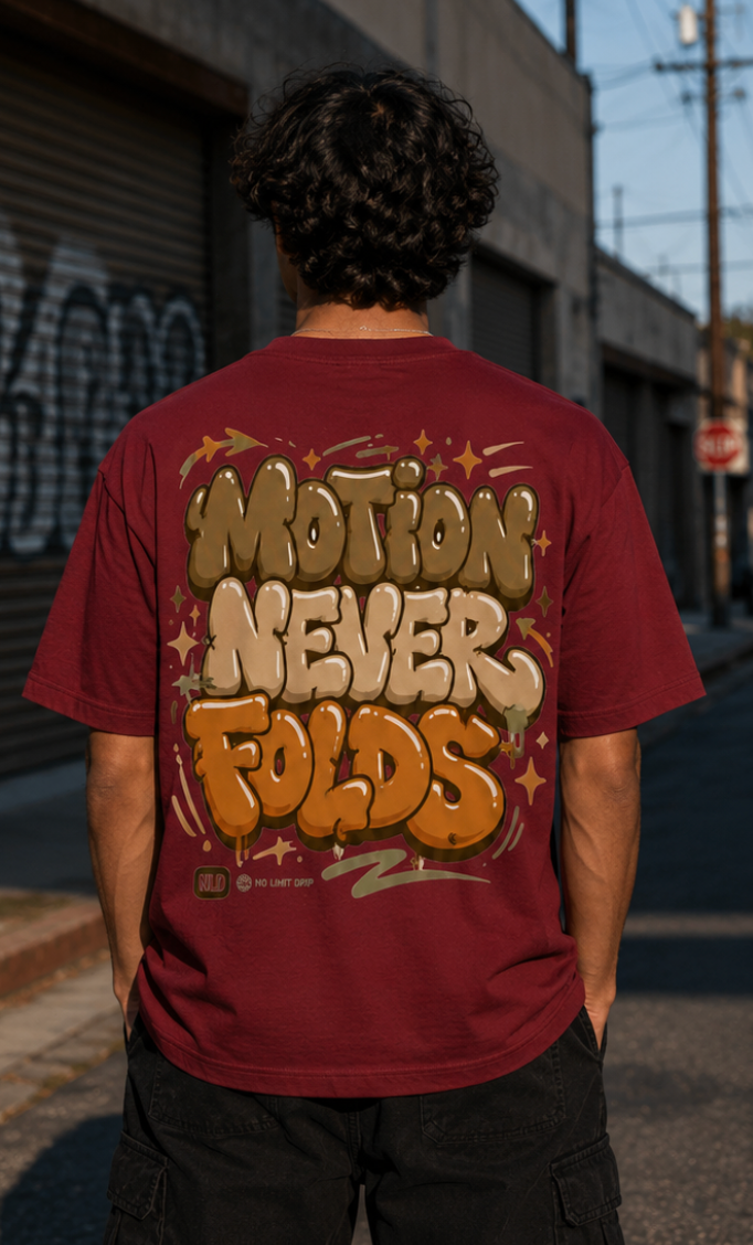 Motion Never Folds Tee